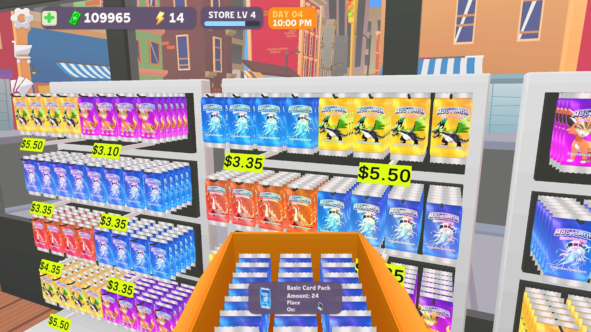 Trading Card Store Simulator